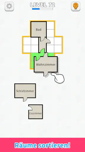 Room Sort - Floor Plan Game screenshot 1