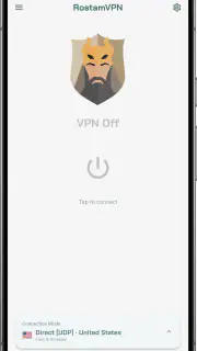 RostamVPN: فیلترشکن سریع وامن screenshot 1