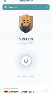 RostamVPN: فیلترشکن سریع وامن screenshot 2