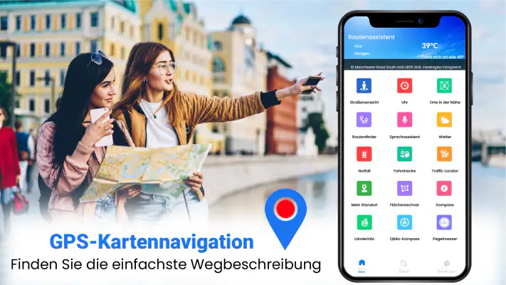 Route Karte Navigation screenshot 1
