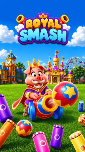 Royal Smash! - Physics Puzzle screenshot 1