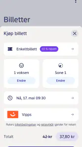 Ruter screenshot