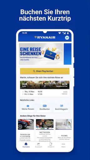 Ryanair screenshot 1