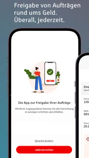 S-pushTAN - sichere Freigaben screenshot 1