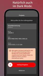 S-pushTAN - sichere Freigaben screenshot