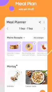 Samsung Food: Mahlzeitplanung screenshot