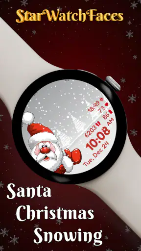 Santa Christmas Snowing screenshot 1