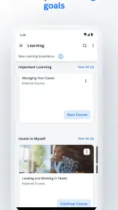 SAP SuccessFactors Mobile screenshot