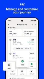 SAS – Scandinavian Airlines screenshot 5