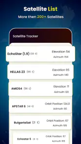 Satellit Tracker App screenshot