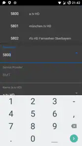 SAT>IP>Mobile Pro screenshot