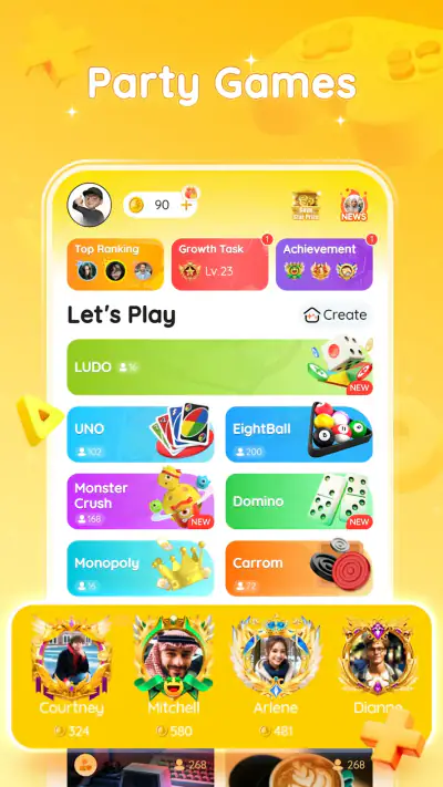 Saya - Games&Party&Chat screenshot 1