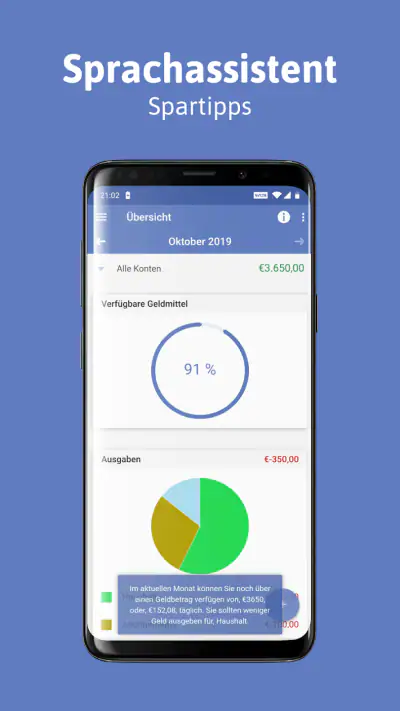 SayMoney - Haushaltsbuch screenshot 1