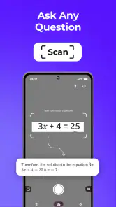 ScanSolve - AI Homework Helper screenshot