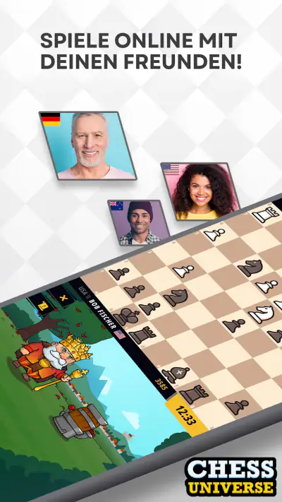 Schach Online: Chess Universe screenshot 1