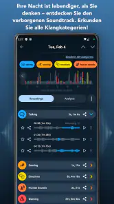 Schlaftracker -Schlaf-Rekorder screenshot