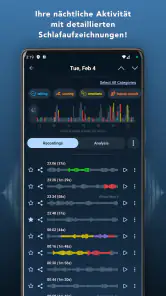 Schlaftracker -Schlaf-Rekorder screenshot