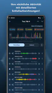 Schlaftracker -Schlaf-Rekorder screenshot 3