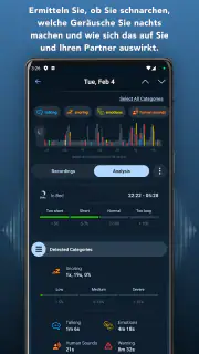 Schlaftracker -Schlaf-Rekorder screenshot 4