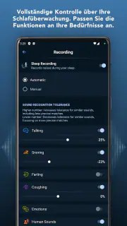 Schlaftracker -Schlaf-Rekorder screenshot 5