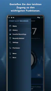 Schlaftracker -Schlaf-Rekorder screenshot 7