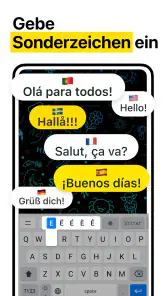 Schöne Schriftarten & Tastatur screenshot