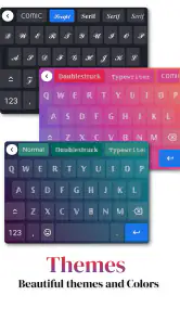 Schriftarten Aa - Tastatur Art screenshot