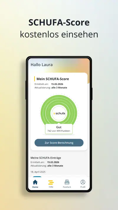 SCHUFA – Bonität & Score screenshot 1