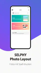 SELPHY Photo Layout screenshot