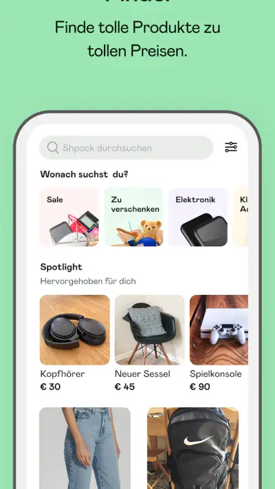 Shpock | kaufe & verkaufe screenshot 1