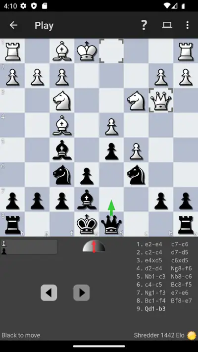 Shredder Schach screenshot 1
