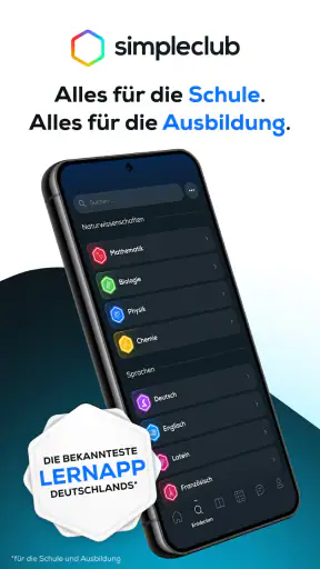 simpleclub - Die Lernapp screenshot 1