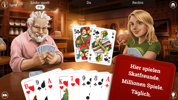 Skat Palast: Live Skat spielen screenshot 1