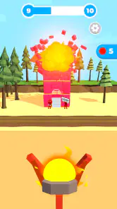 Slingshot Smash: Schießplatz screenshot