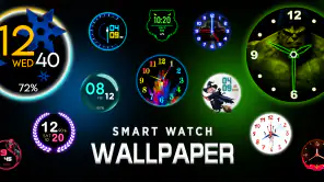 Smart Watch - Clock Wallpaper screenshot 1