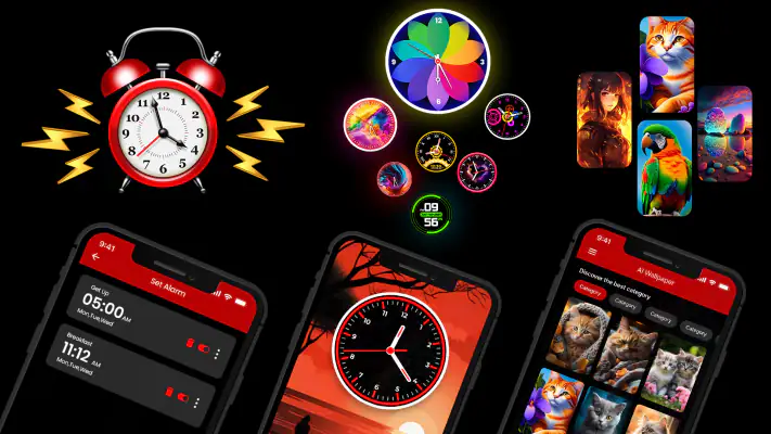Smart Watch - Uhr-Hintergründe screenshot 1