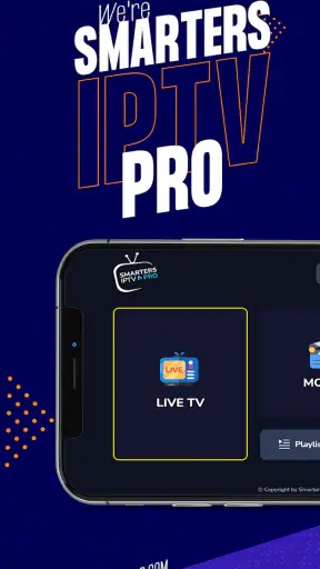Smarters IPTV Pro screenshot 1