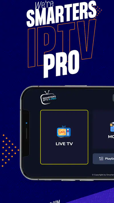Smarters IPTV Pro screenshot 1