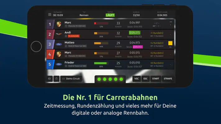 SmartRace für Carrera Digital screenshot 1
