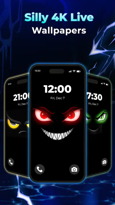Smiley Fun Live Wallpaper screenshot 1