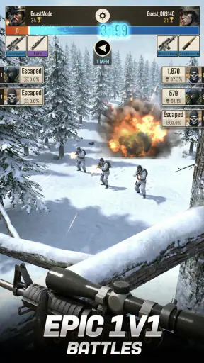 Sniper Battle: 3D War Shooter screenshot 1