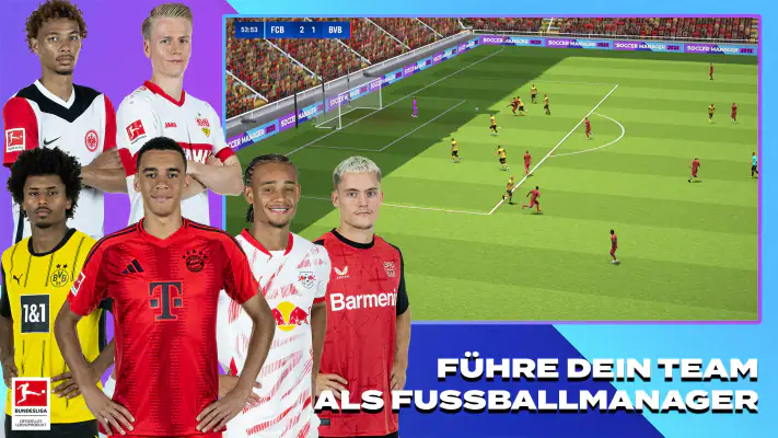 Soccer Manager 2025 - Fußball screenshot 1
