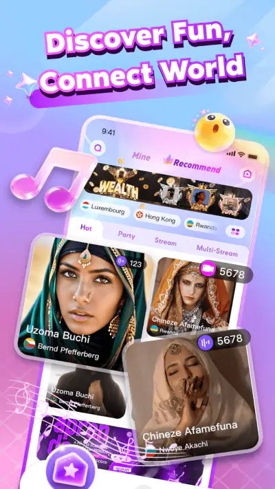 Sohha - Live Voice & Video screenshot 1