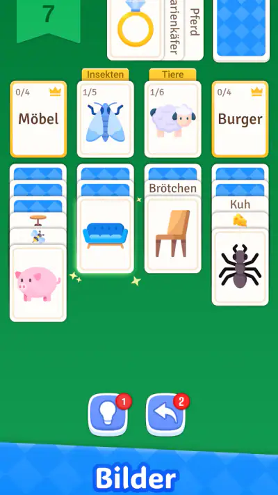 Solitaire Associations Journey screenshot 1