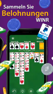 Solitaire - Geld verdienen screenshot 8