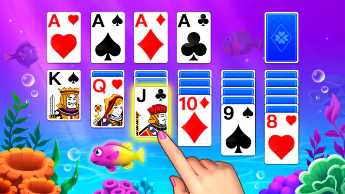Solitaire Ocean - Solitär screenshot 1
