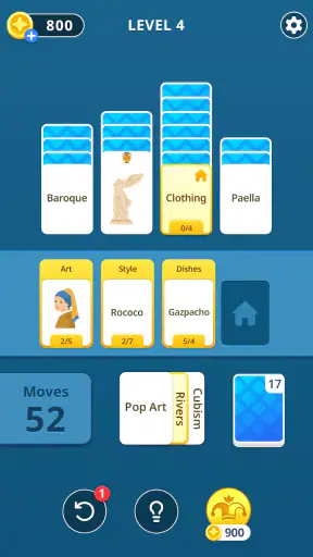 Solitaria: Word Puzzle Game screenshot 1