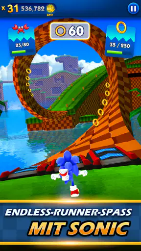Sonic Dash SEGA - Run Spiele screenshot 1