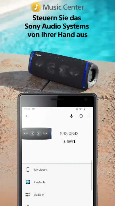 Sony | Music Center screenshot 1