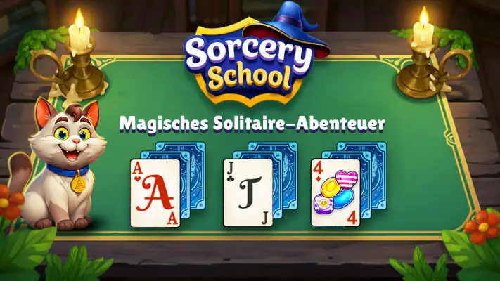 Sorcery School: Solitaire screenshot 1